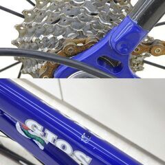 北海道 千歳市/恵庭市 要タイヤ交換 GIOS/ジオス ロードバイク BALENO 2×9速 700×23C 520mm SHIMANO WH-R550 NITTO M186 STI バレーノ 自転車