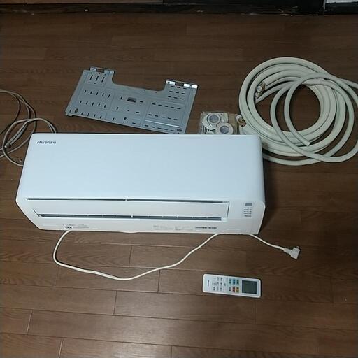 Hisenseルームエアコン HA-S22D-W + 銅管2m