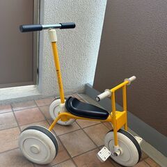 三輪車・舵取り棒付き