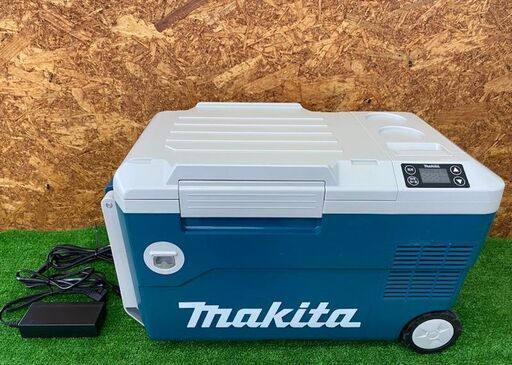 379 充電式保冷温庫 makita マキタ CW180DZ 本体のみ アダプター付き 中古品