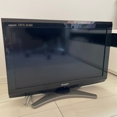 SHARP☆AQUOS☆液晶カラーテレビ26インチ