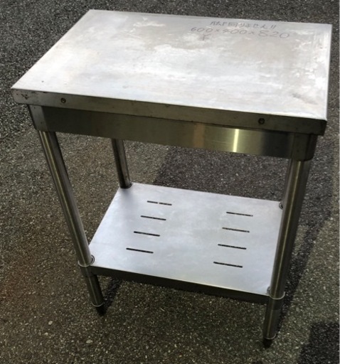 ⭐︎中古品　作業台　600×400×820mm  厨房用品⭐︎