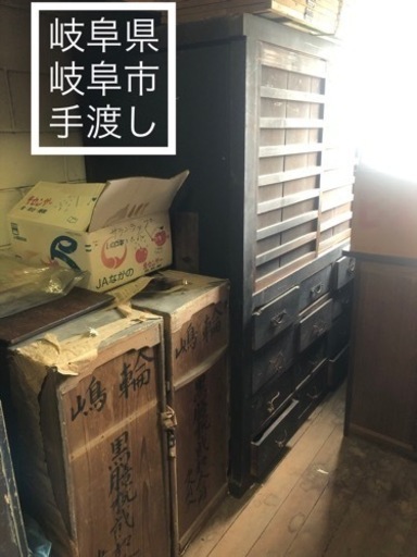タンス　布団　押入れ収納　昭和レトロ　アンティーク　古民家