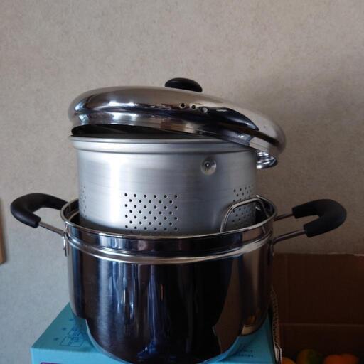 蒸し器機能付なべ