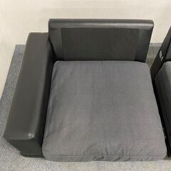 ニトリ/NITORI 3人掛けソファ キングダム3KD ポケットコイル クッションカバーは取り外し可能 中古家具 店頭引取歓迎 R7554