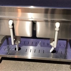 ⭐︎中古品 タニコ 2槽シンク 1200×600×800mm 厨房用品⭐︎