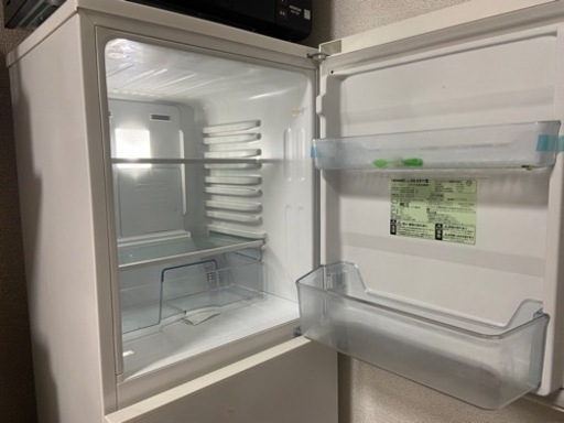 2ドア冷凍冷蔵庫(TWINBIRD HR-E911W WHITE 2018年製)