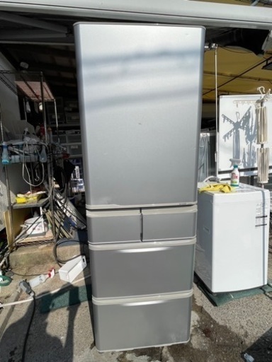 【リサイクルサービス八光】2012年製　シャープ   冷蔵庫 414L　SJ-ES41W-S