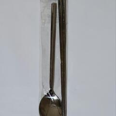 スジョ　ステンレス製スプーンと箸のセット