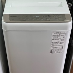 送料・設置込み　洗濯機　6kg Panasonic 2021年