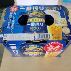 【未開封】キリン　一番搾り　糖質0　350ml　6缶パック　リサ...