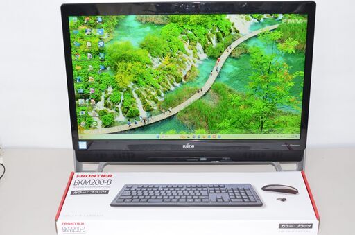 中古一体型パソコン Windows11+office 富士通 FH77/XD 高性能i7-6700T/爆速SSD256GB+HDD1TB/メモリ8GB/23インチ/ブルーレイ/テレビ機能