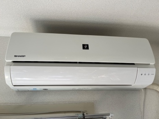 新着商品 SHARP AY-H22N-W WHITE エアコン　冷房　暖房　室外機 エアコン