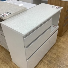 KJ-4【新入荷 リサイクル品】ニトリ アルミナ2 キッチンカウンター 白