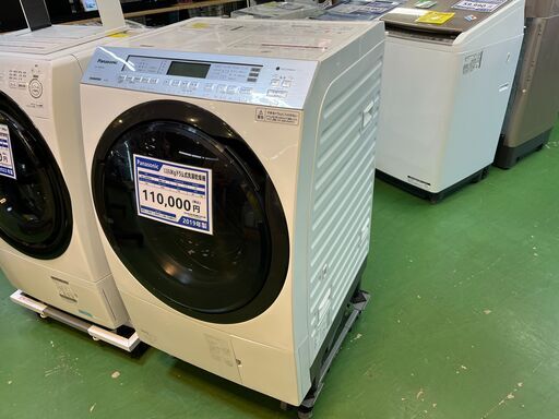 【愛品館八千代店】保証充実Panasonic2019年ドラム式洗濯乾燥機NA-VX800AL