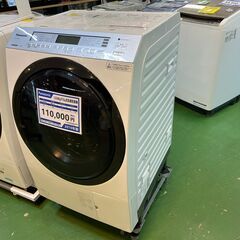 愛品館八千代店】保証充実Panasonic2019年ドラム式洗濯乾燥機NA-VX800AL