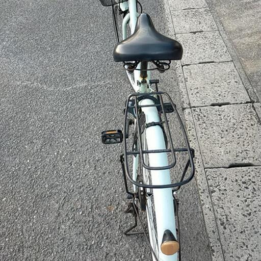 416 ほぼ未使用自転車! NAFUCOオリジナル 軽快車 LED 26インチ