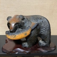 北海道熊の置物