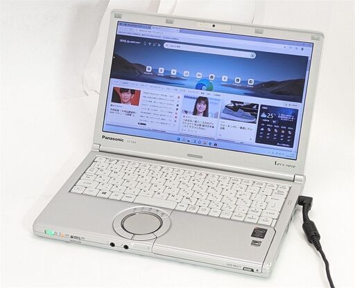 送料無料 Windows11 日本製 ノートパソコン Panasonic CF-SX4EMHCS 中古良品 第5世代 i5 8GB DVDRW 無線 Bluetooth カメラ Office 保証付