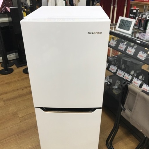Hisense 冷凍冷蔵庫 130L 2017年製