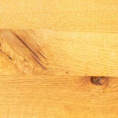 飛騨高山の家具メーカー キツツキマークの飛騨産業(HIDA)。森のことばシリーズのオーク無垢材(節入り)半円形リビングテーブル。天然木らしい節が主役のシンプルなデザインの座卓です♪DI528