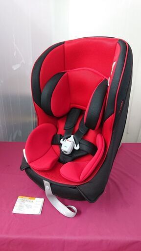 新生児から使える★Combi コンビ チャイルドシート ミニマグランデ EG UB レッドルースター 取説付き★買取帝国 朝霞店