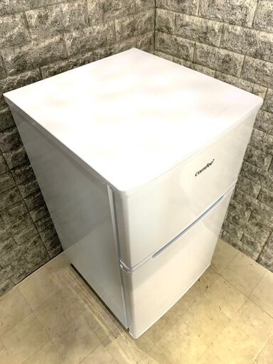 全国送料無料★3か月保証付き★冷凍冷蔵庫★2022年★comfee★RCT90WH/E★R-15