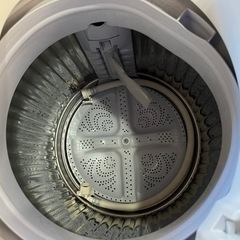 【お引取先確定】SHARP洗濯機ES-KS70W 2021年製　中古美品✨