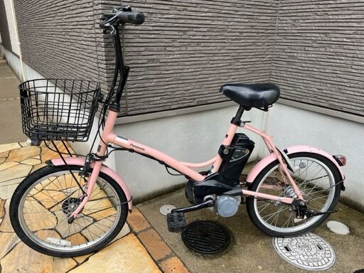 自転車中古 サイモト PRATICO 内装3段変速 オートライト カゴ