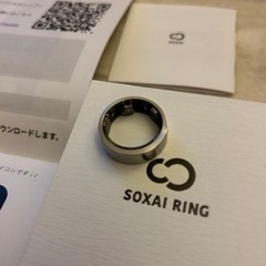 取引中】SOXAI RING ソクサイ リング 18号 マットシルバー スマート  