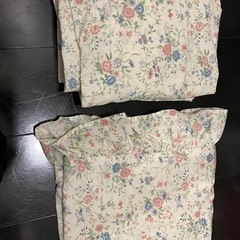 ローラアシュレイ　マットレスカバー　枕カバー　花柄