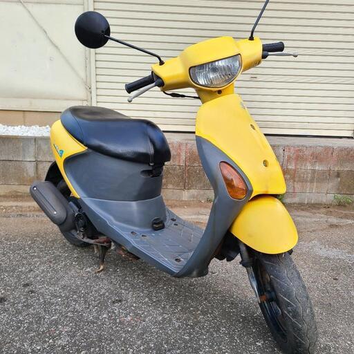 スズキ　レッツ４　イエロー　バッテリー新品❗　扱いやすい小型モデル　配達可能　5