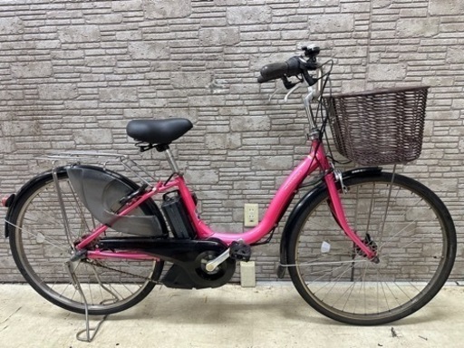 東京23区配達無料　新基準　ヤマハ　パスナチュラ　12.8Ah リチウム 電動自転車 中古 1711