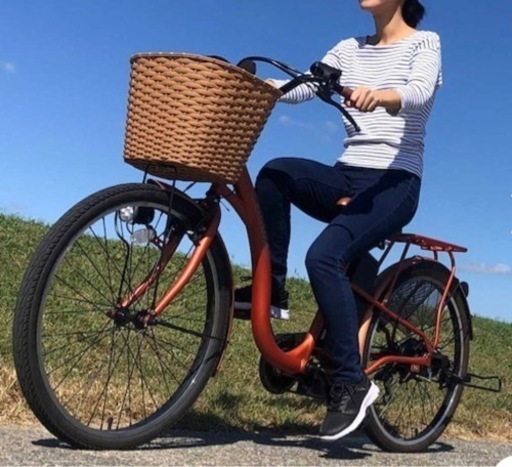 【新品未開封】電動自転車　26㌅　ブラウン