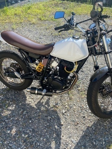 売り切り FTR223 最終売り切り！HONDA FTR223 白 現状中古車 即渡し可