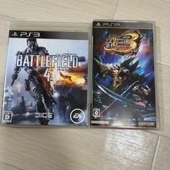 PS3 バトルフィールド4  モンハン3rd