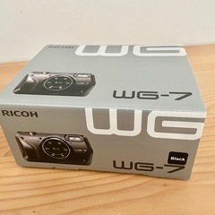 新品未開封　リコー デジタルカメラ WG-7 BLACK 防水 ...