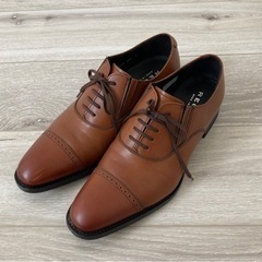 【ネット決済】【REGAL】革靴ライトブラウン（25cm）