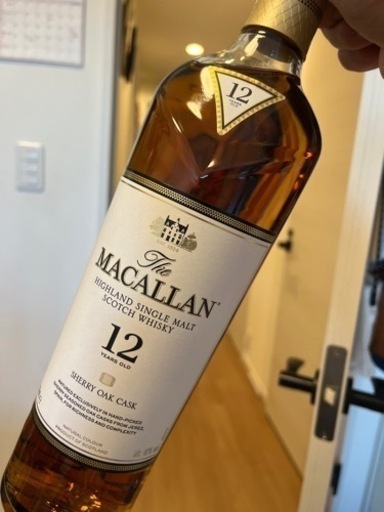 マッカラン　シェリーオークカスク　12年　700ml