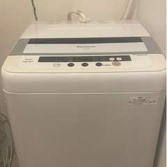 パナソニック　洗濯機　5キロ