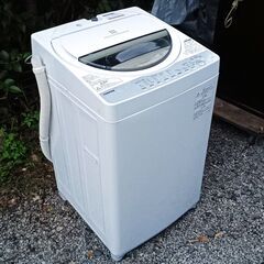 ★美品！お届け可！★ TOSHIBA  6.0㎏ 全自動洗濯機 風乾燥機能付き AW‐6G6(W) 2019年製 