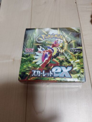 ポケモンカード　スカーレットex ボックス