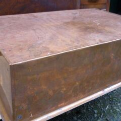 長火鉢　ケヤキ材　猫板付き　関東火鉢 長火鉢（関東火鉢） ケヤキ材 火箸・炭・猫板付き 2025年最新