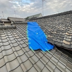 土瓦（泥葺き）屋根の雨漏り補修工事