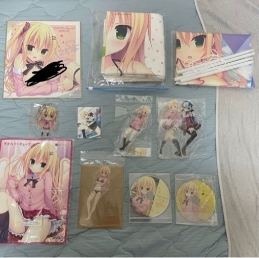 まどそふと　ラズベリーキューブ　結月悠グッズセット