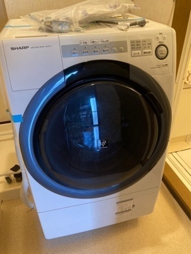 ドラム式洗濯機　es-s7c 10月3日限定