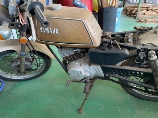 ヤマハ　GR50   ミニトレ  カフェレーサー
