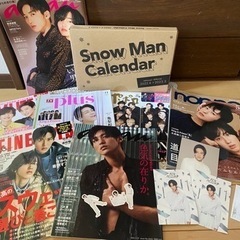 ジャニーズ雑誌、カレンダーなど　値下げ5000→4000