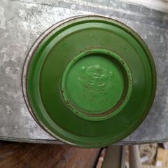 穀物貯蔵容器 貯米缶 ブリキ製 万能容器