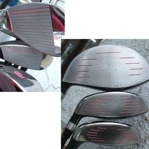 レディース ゴルフクラブ 11本+キャディバッグセット ワールドイーグル